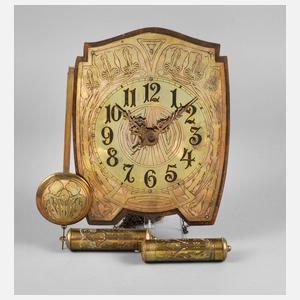 Jugendstil-Wanduhr