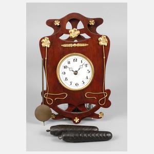 Jugendstil-Wanduhr