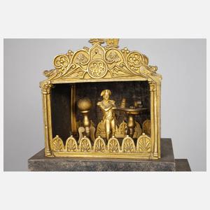 Tischuhr mit Figurenautomat