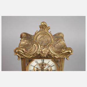 Kaminuhr mit Quecksilberpendel