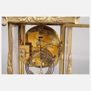 Kaminuhr mit Quecksilberpendel