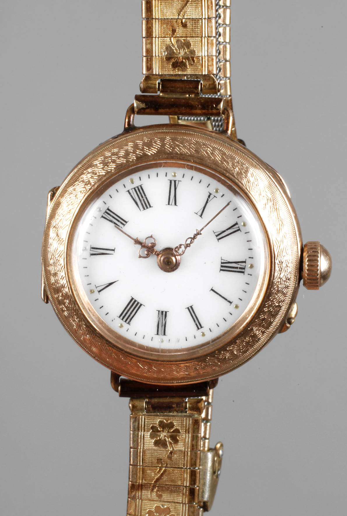 Damenarmbanduhr Gold