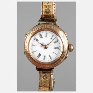 Damenarmbanduhr Gold