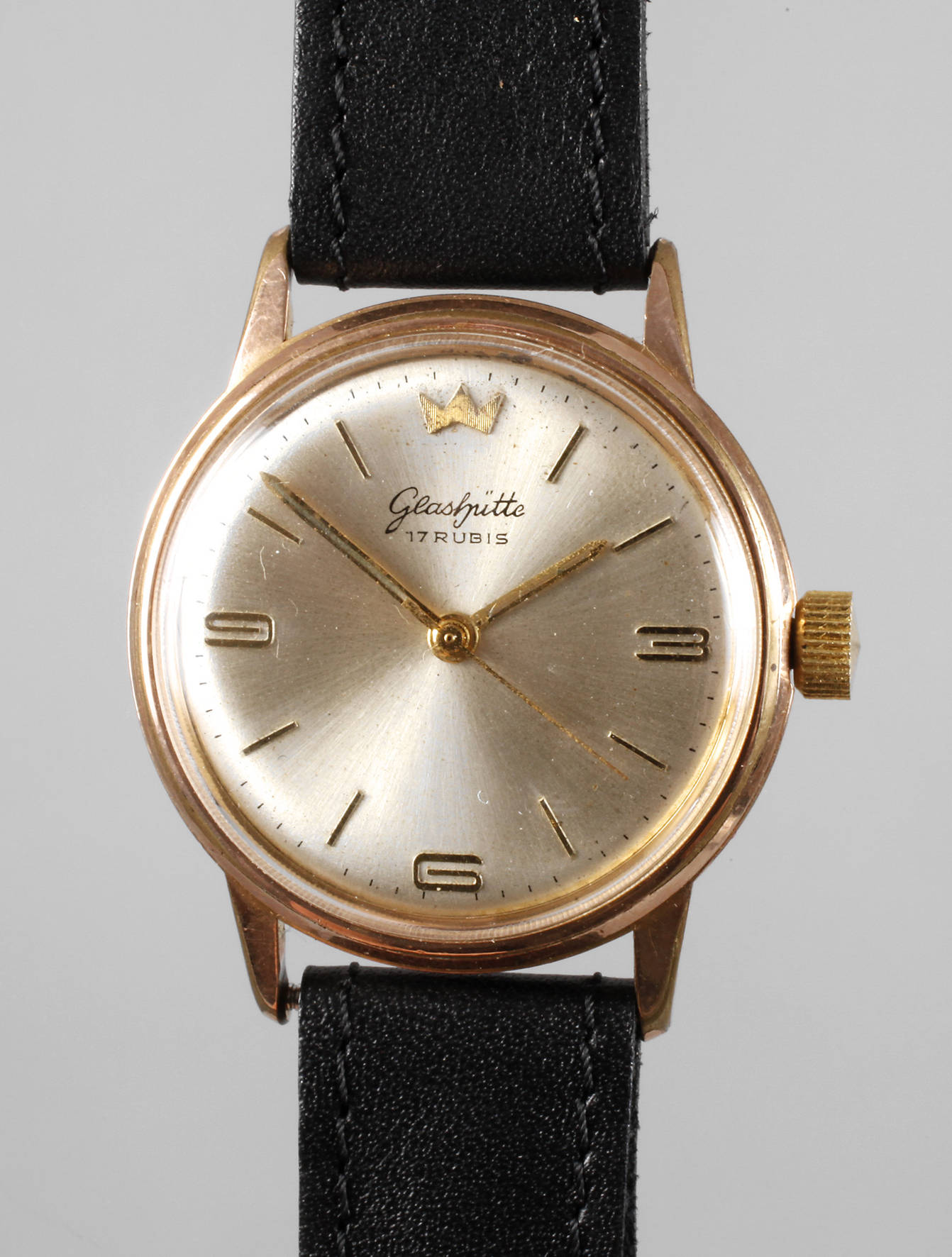 Armbanduhr Glashütte im Etui