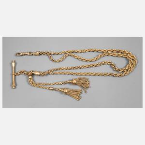 Feine Uhrenkette Doublé