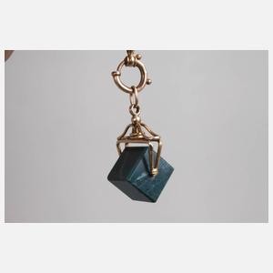 Ungewöhnliche Uhrenkette Doublé