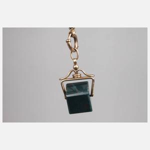 Ungewöhnliche Uhrenkette Doublé