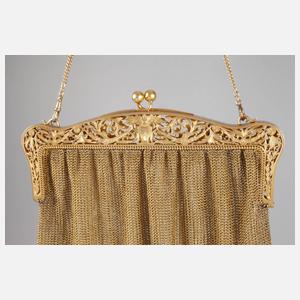 Damentasche mit Brillanten und Saphiren