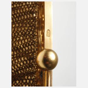 Damentasche mit Brillanten und Saphiren