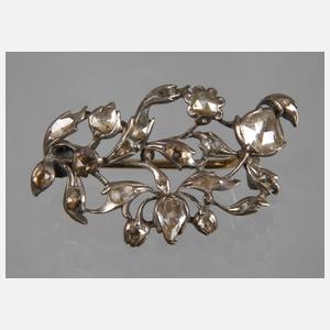 Feine Diamantbrosche