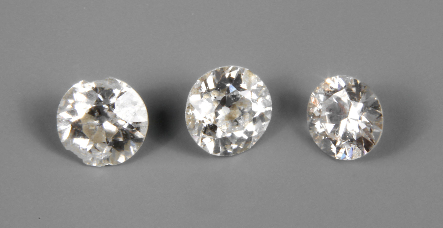 Konvolut Brillanten ca. 0,93 ct