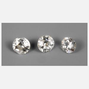 Konvolut Brillanten ca. 0,93 ct