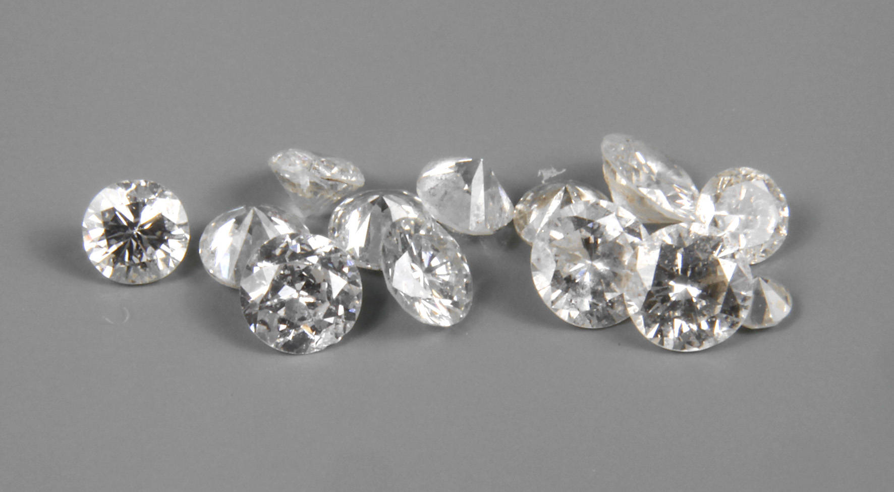 Konvolut Brillanten ca. 1,03 ct.