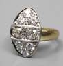 Damenring mit Brillantbesatz von ca. 1,5 ct