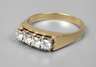 Damenring mit Brillantbesatz