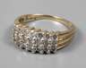 Damenring mit Brillanten ca. 0,6 ct
