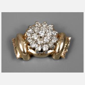 Collier Mittelteil mit Brillantbesatz