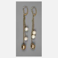 Paar Ohrhänger mit Perlen111