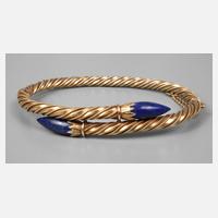 Armreif mit Lapislazulibesatz111