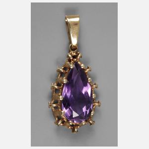 Anhänger mit Amethyst