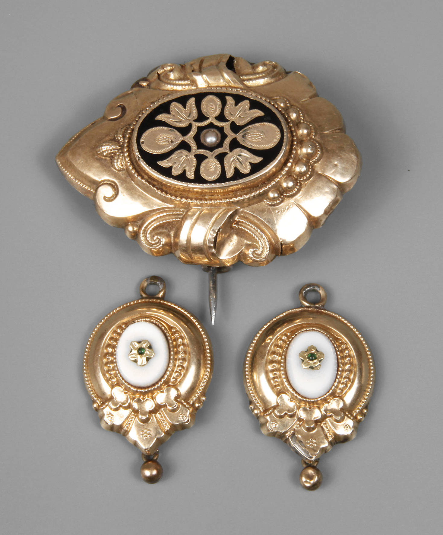 Konvolut Schaumgoldschmuck