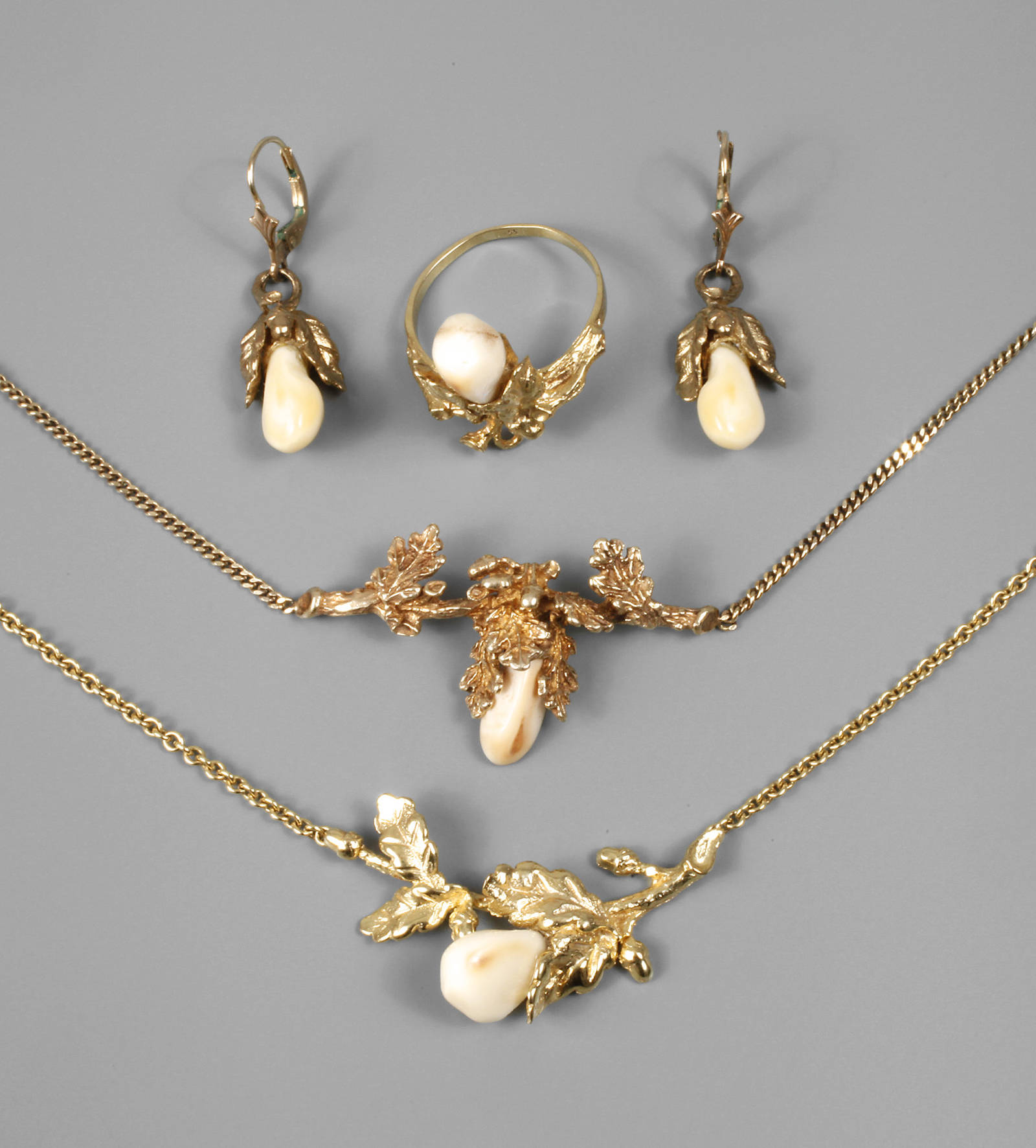 Schmuckset mit Grandeln