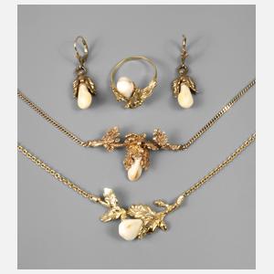 Schmuckset mit Grandeln