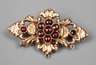 Brosche mit Granatbesatz