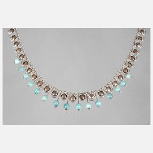 Collier mit Amazonitperlen