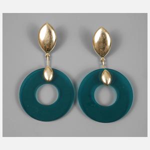 Paar ungewöhnliche Ohrhänger