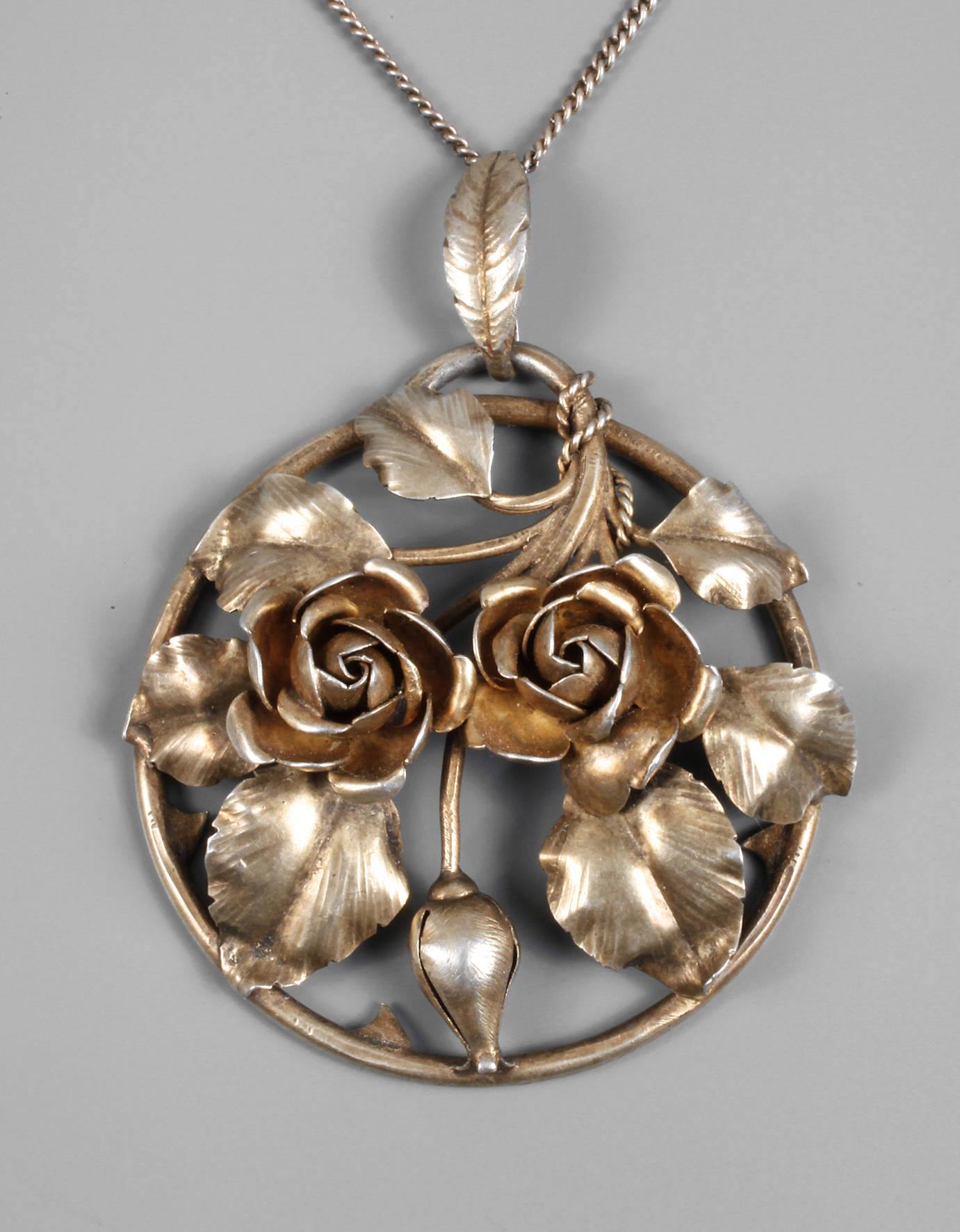 Großer Silberanhänger