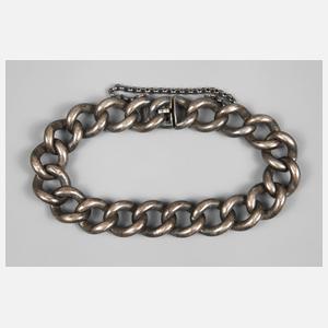 Massives Silberarmband