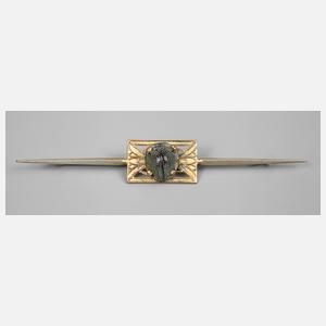 Brosche mit Skarabäus