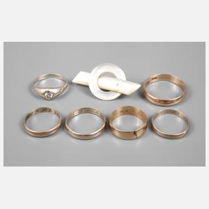 Konvolut Goldschmuck