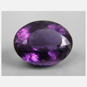 Feiner facettierter Amethyst