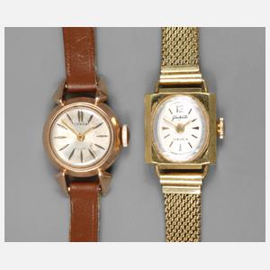 Zwei Damenuhren