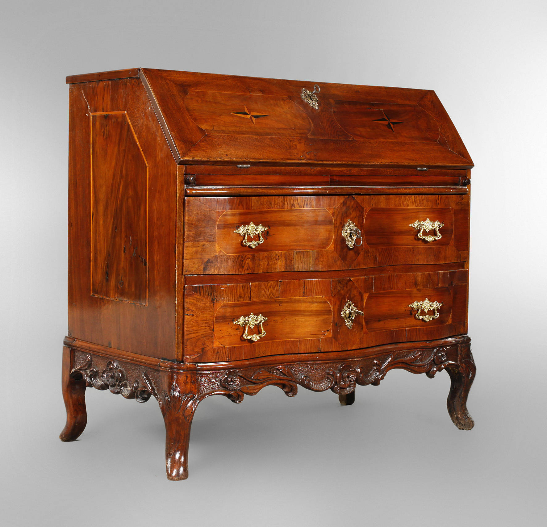 Schrägklappensekretär Barock