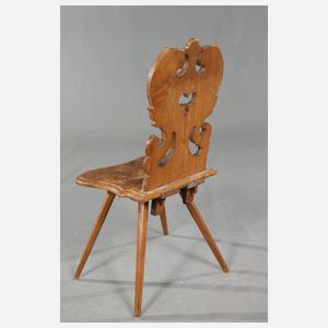 Alpenländischer Brettstuhl