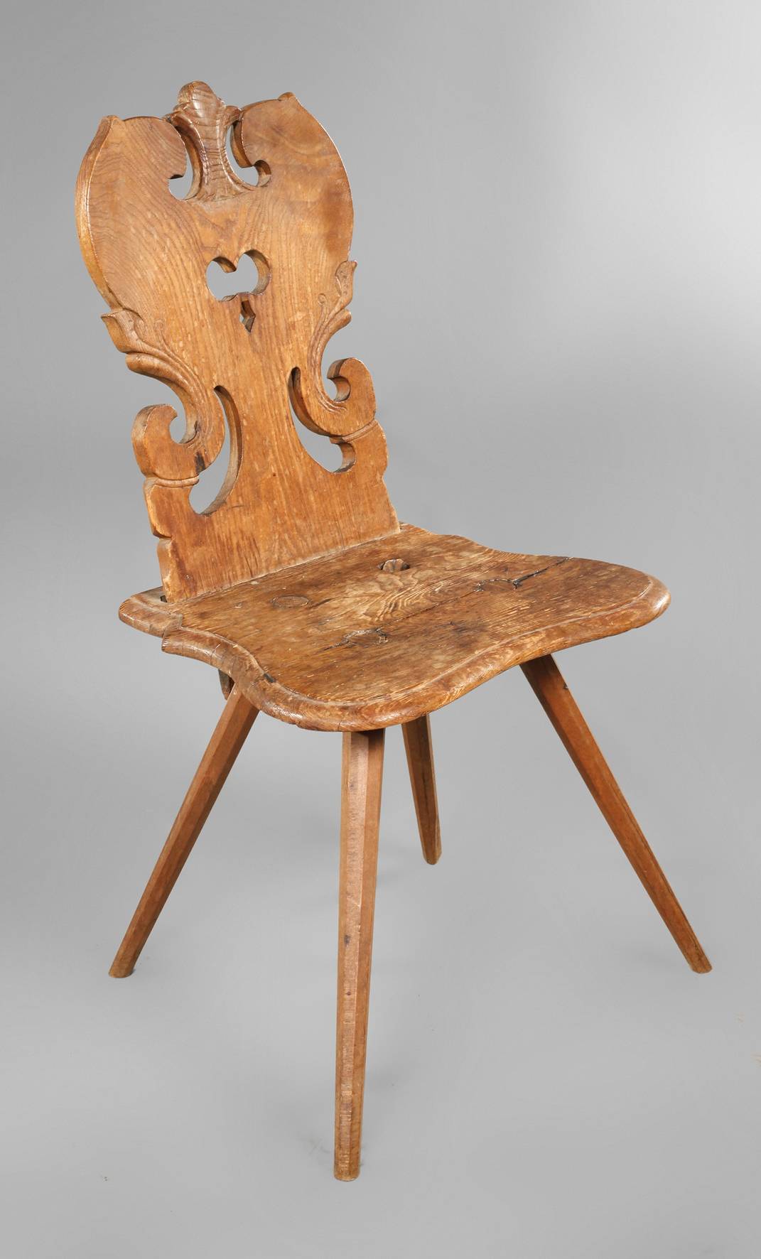 Alpenländischer Brettstuhl