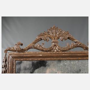 Paar klassizistische Spiegel