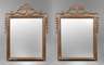 Paar klassizistische Spiegel