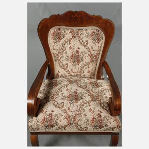 Paar Sessel Spätbiedermeier