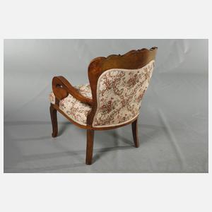 Paar Sessel Spätbiedermeier