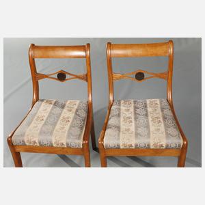 Paar Stühle Biedermeier
