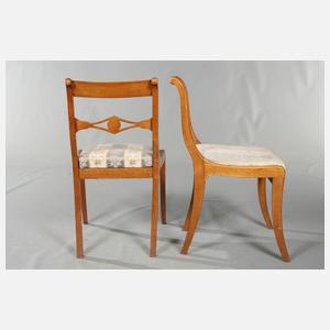 Paar Stühle Biedermeier