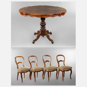 Sitzgruppe Louis Philippe