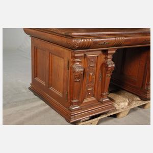 Prächtiger Gründerzeitschreibtisch