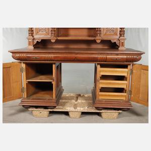 Prächtiger Gründerzeitschreibtisch