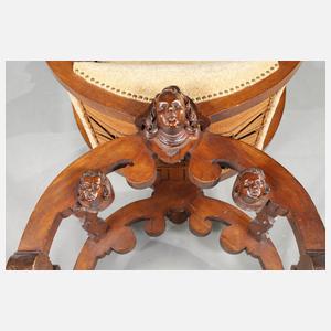 Scherenstuhl Neorenaissance