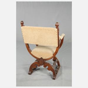 Scherenstuhl Neorenaissance